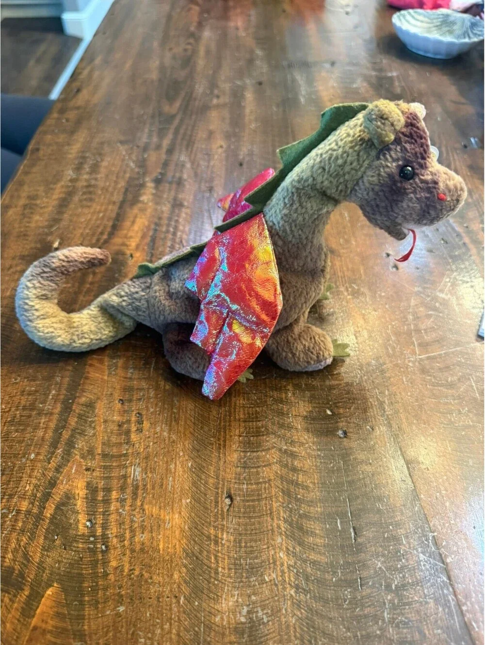 Ty Beanie Baby Scorch the Dragon Plush Toy